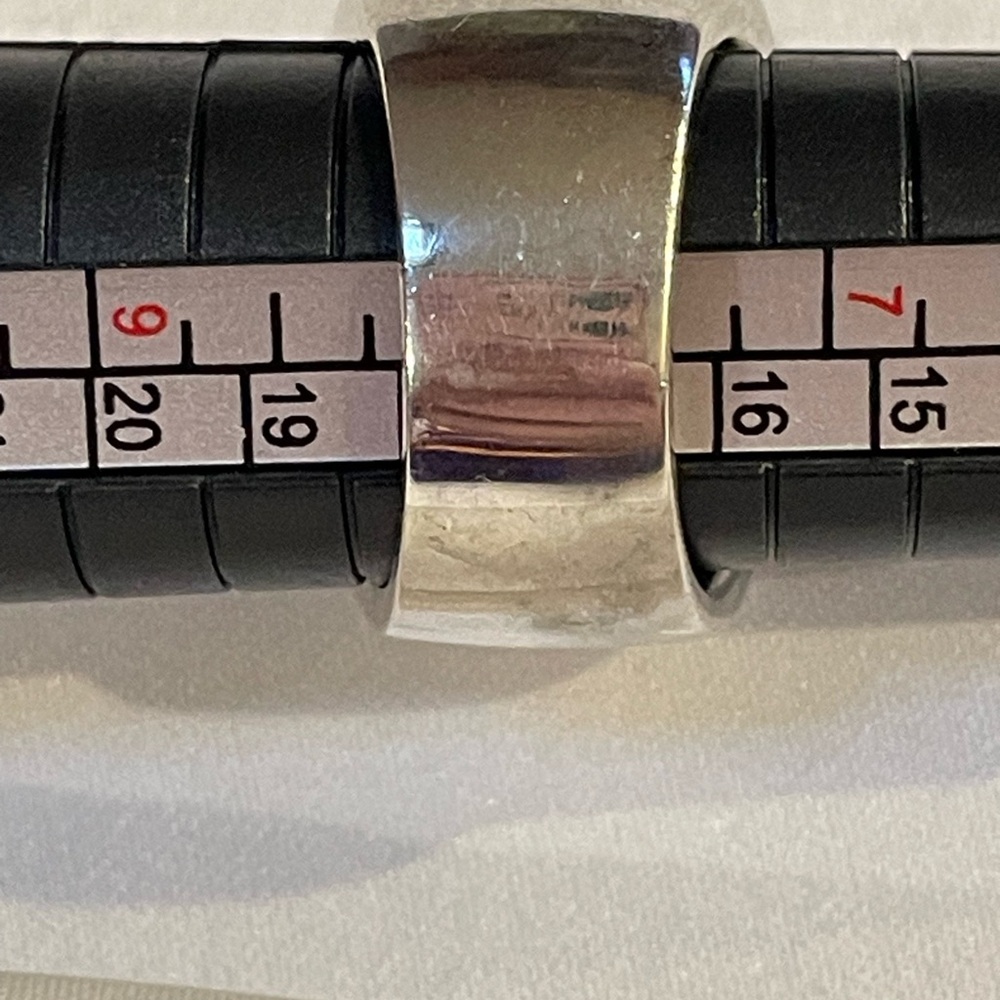 Jtv Silver Silver Crystal Statement Ring - image 3